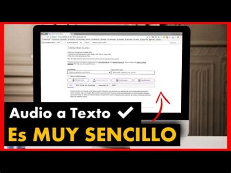 Convertir Audio A Texto Gratis Sin L Mites De Tiempo Tutorial Paso A