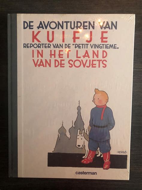 Kuifje In Het Land Van De Sovjets Hc Album Met Linnen Rug