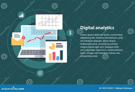 Digital Analytics Big Data Analysis Data Science Market Research Application Stock