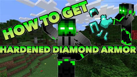 How To Make Hardened Diamond Armor Hypixel Skyblock YouTube