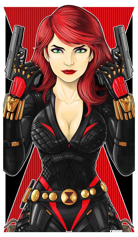 Black Widow Icon By Thuddleston On Deviantart