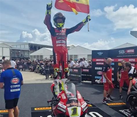 Wsbk Superbike Indonésie J3 Alvaro Bautista Ducati 1 Cette