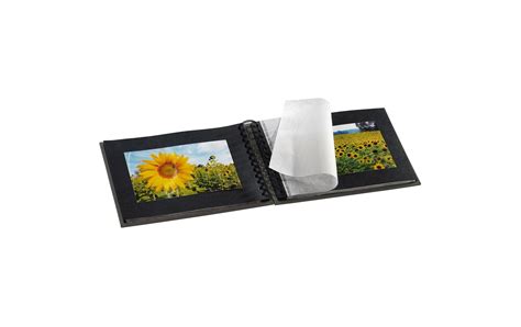 Hama Fotoalbum Fine Art 24 X 17 Cm Schwarz 50 Schwarze Seiten Alltron