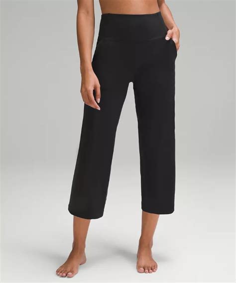 Lululemon Align™ High Rise Wide Leg Cropped Pant 23