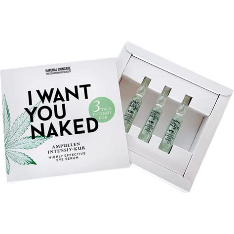 I WANT YOU NAKED Highly Effective Eye Serum Ampules Ecco Verde Online Shop
