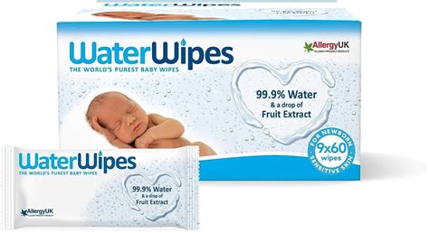 Waterwipes Super Value Box Baby Wipes Pack Of Pouches X Sheets