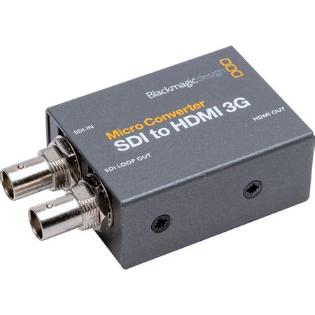 Blackmagic Design Convcmic Sh G Wpsu Micro Converter Sdi To Hdmi G