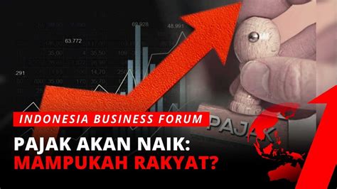 FULL Pajak Akan Naik Mampukah Rakyat IBF TvOne YouTube