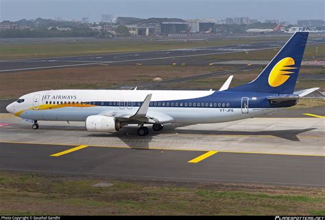 VT JFE Jet Airways Boeing 737 8AL WL Photo By Gaushal Gandhi ID