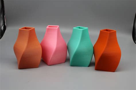 Vase 3d Printed Vase For Dried Flowers Pla Eco Material 5 Height Home Decor Dried Flowers