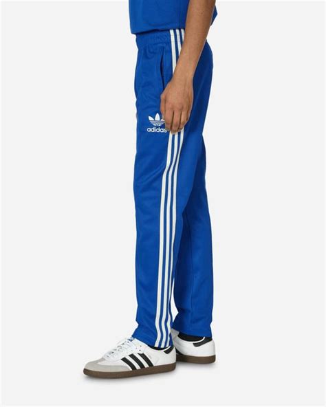 Adidas Italy Beckenbauer Track Pants Royal In Blue For Men Lyst Uk