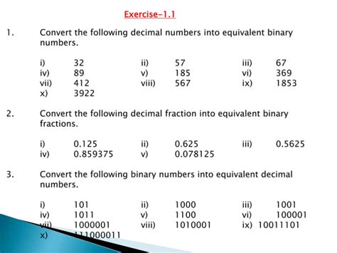 Binary number system | PPT