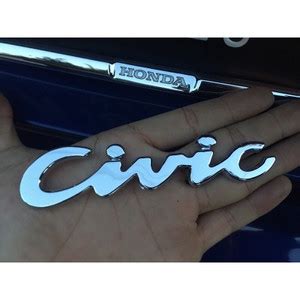 Jual Emblem Logo Lambang Honda Civic Eg Estilo Genio Jakarta Pusat