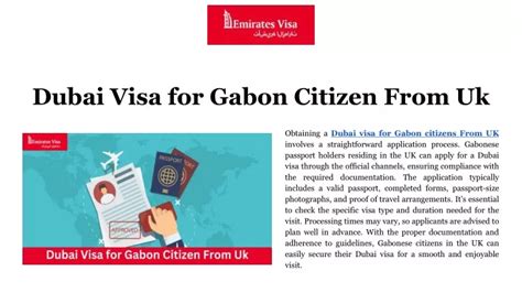 Ppt Dubai Visa For Gabon Citizens From Uk Powerpoint Presentation