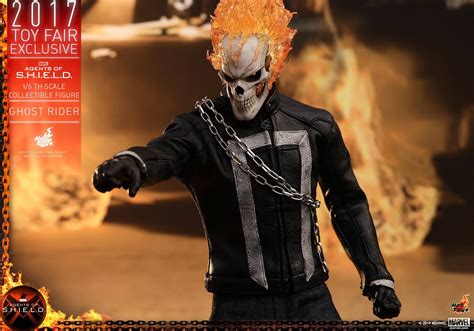 Toyhaven Hot Toys 2017 Toy Fair Exclusive Agents Of S H I E L D 1 6th Ghost Rider Collectible