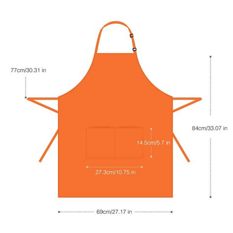 Innogear 2 Pack Unisex Adjustable Bib Apron With 2 Pockets Cooking Kit