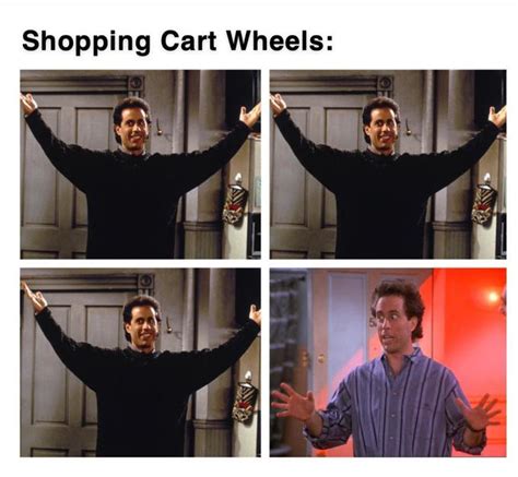 Wheels On a Shopping Cart Meme Be Like Trending Right Now - Funny ...