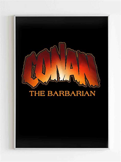 Conan the Barbarian Conan Red Poster