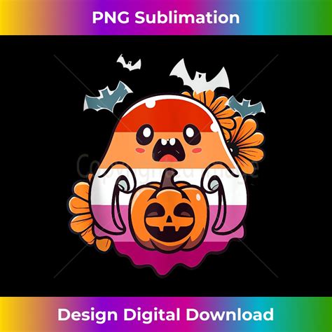 Funny Lesbian Lgbt Gay Halloween Costume Cute Ghost Bisexual Inspire Uplift