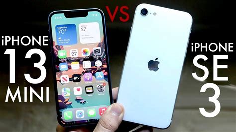 Iphone Se 3 Vs Iphone 13 Mini Quick Comparison Youtube