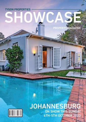 Tyson Properties Jhb Showcase Magazine Th November