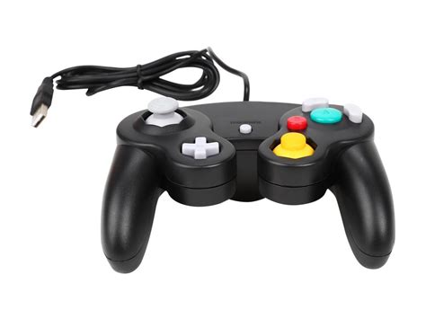 Hyperkin Premium Gamecube Style Usb Controller For Pc Mac Black