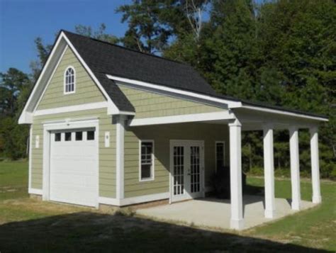 Detached Garage Plans With Porch