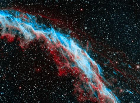 A Section Of The Eastern Veil Nebula In Cygnus Sky Telescope Sky