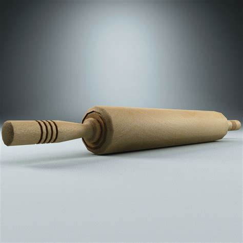 rolling pin   model  ds cd lwo max ma obj xsi freed