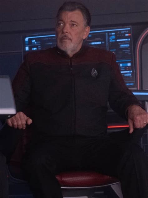 Star Trek Picard S03 William T. Riker Uniform Jacket