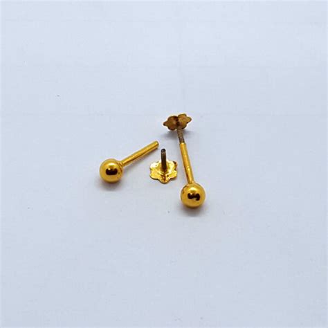 School Tops School Gold Goli Without Stones Tp0122 Pure Gold Jeweller