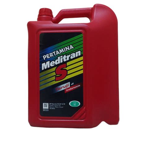 Oli Diesel Pertamina Meditran S Sae 40 10l Lazada Indonesia