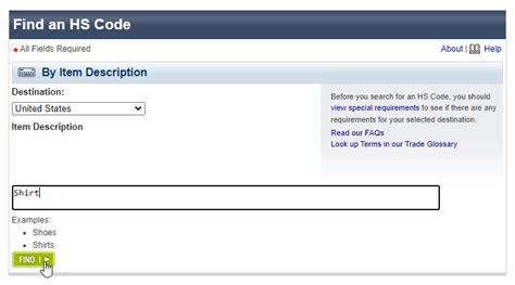 How Do I Find My Shipments Harmonized System Hs Code Shipsimple