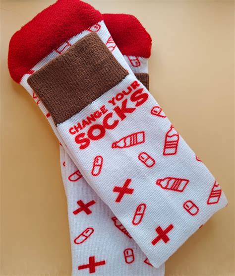 Change your Socks (Comfortable Military Humor Boot Socks) – At Ease