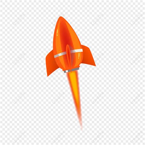 Red Rocket Missiles Missile Flame Png Transparent Background And