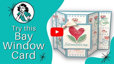 Make A Bay Window Card The Easy Step By Step Tutorial Youtube