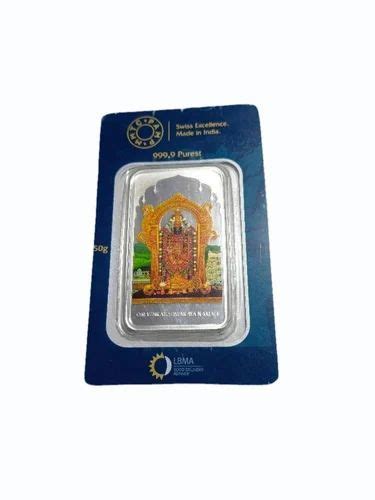 990 9 50 Gm MMTC Pamp Silver Bar Size 2x3inch LxW At Rs 6000 Piece