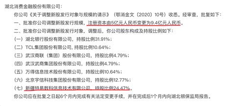 玖富曲线入股湖北消金，已成第二大股东消费金融贸易金融网