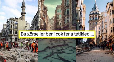 Manzaralar Vahim Yapay Zeka Beklenen İstanbul Depremi nin Yaratacağı