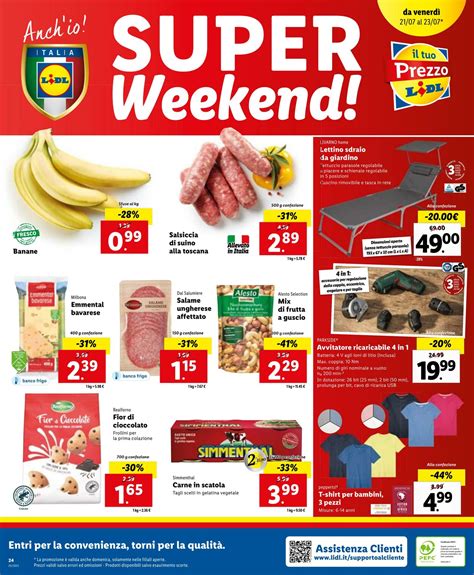 Lidl Volantino Promozionale Valido Da 17 07 A 23 07 Pagina N 30