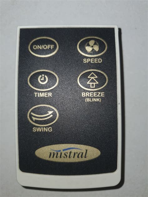 Mistral Remote Control, TV & Home Appliances, Other Home Appliances on Carousell