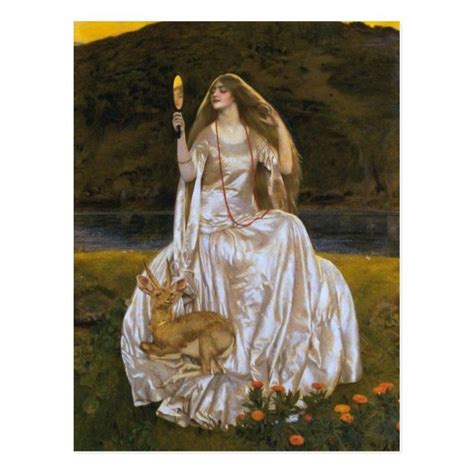 Lady of the Lake Postcard | Zazzle | Arte, Historia del arte, Obras de arte