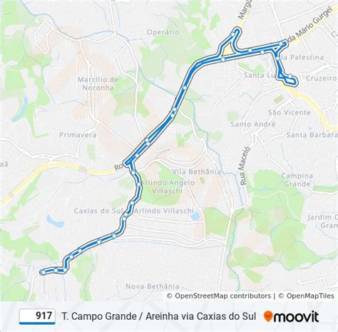 917 Route Schedules Stops Maps Areinha Updated