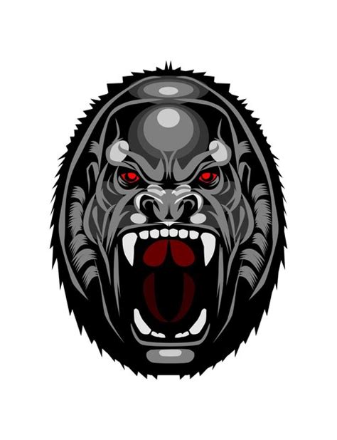 Premium Vector | Tshirt design a wolf with a scary head and red eyes