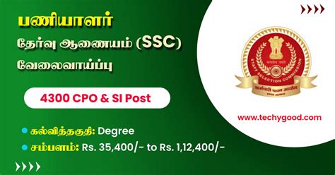 Ssc Recruitment Apply Online Posts For Cpo Si New Jobs Info