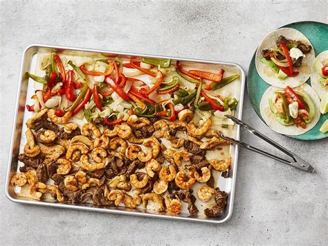 Chicken Shrimp And Steak Fajitas Recipe Lets Create Something