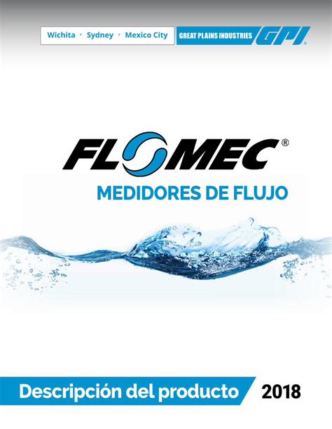 PDF MEDIDORES DE FLUJO Flomecmeters ComMaterial Del Cuerpo Noryl