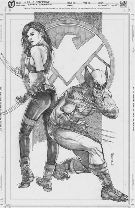 X Wolverine In Vincent Widodo S Garrie M Gastonny Comic Art