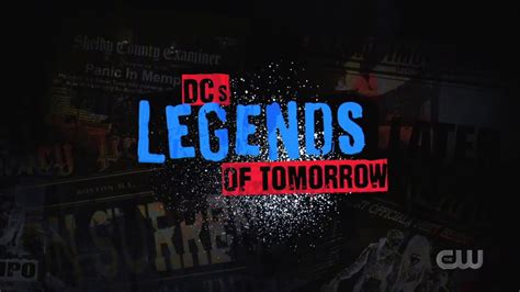 Dc S Legends Of Tomorrow Season 5 Intro Title Card Youtube