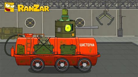 Am I A Tank Now Eng Sub RanZar Cartoons About Tanks YouTube